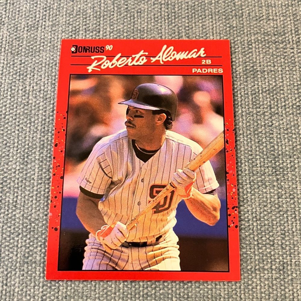 1990 Donruss San Diego Padres Baseball Card Trading Card